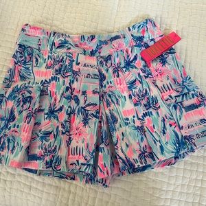 NWT Lilly Pulitzer “Perfect Match” Skort